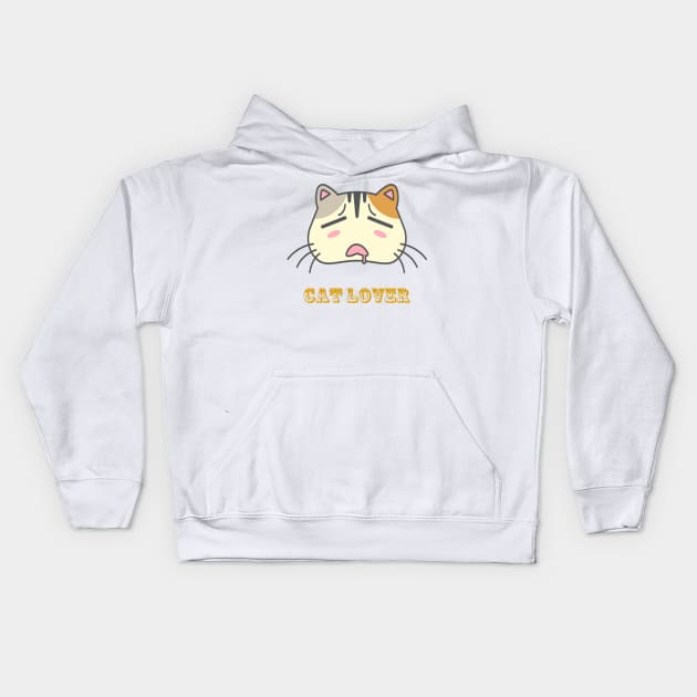 Cute cat Kids Hoodie by This is store